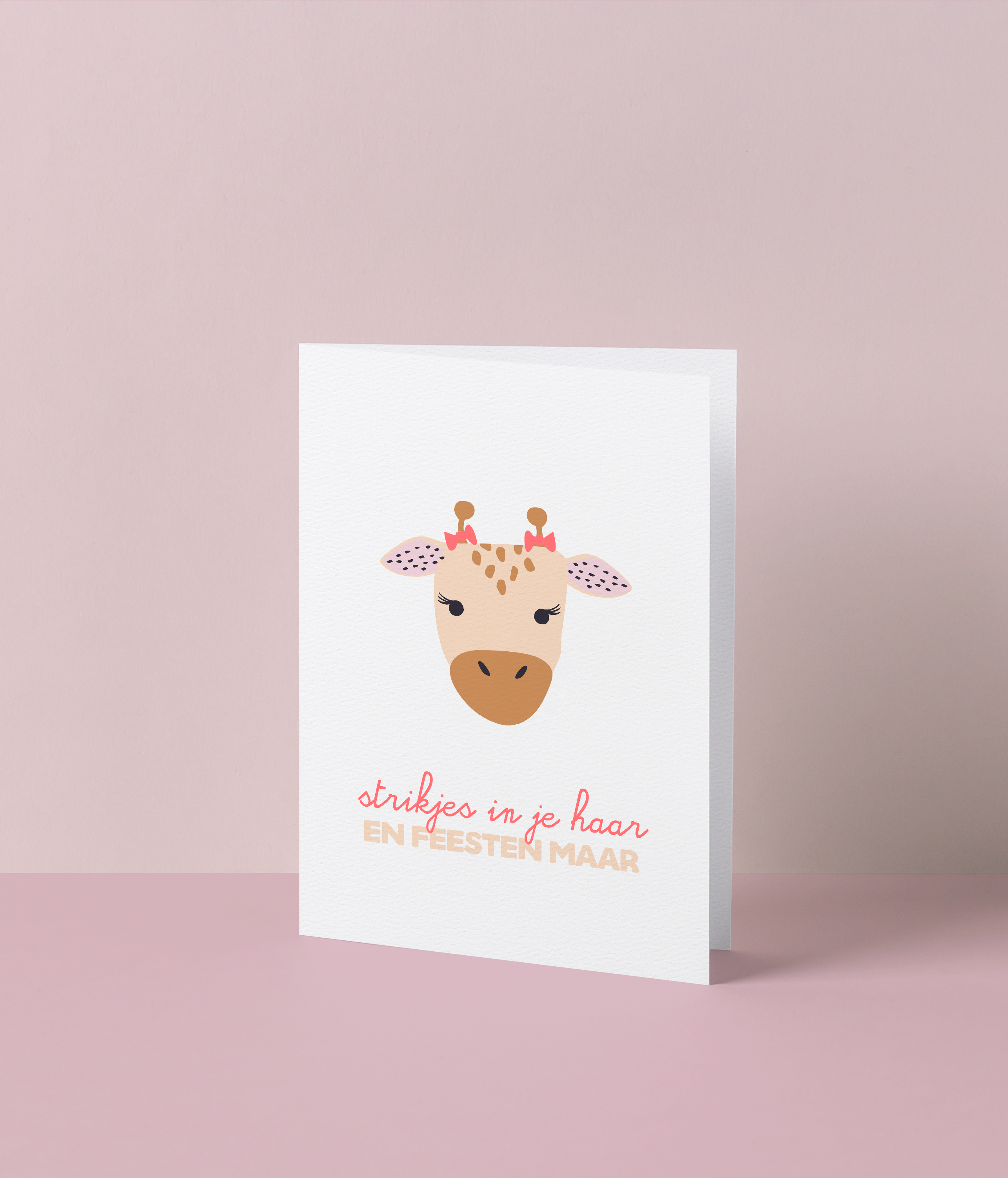 Strikjes in je haar en feesten maar !