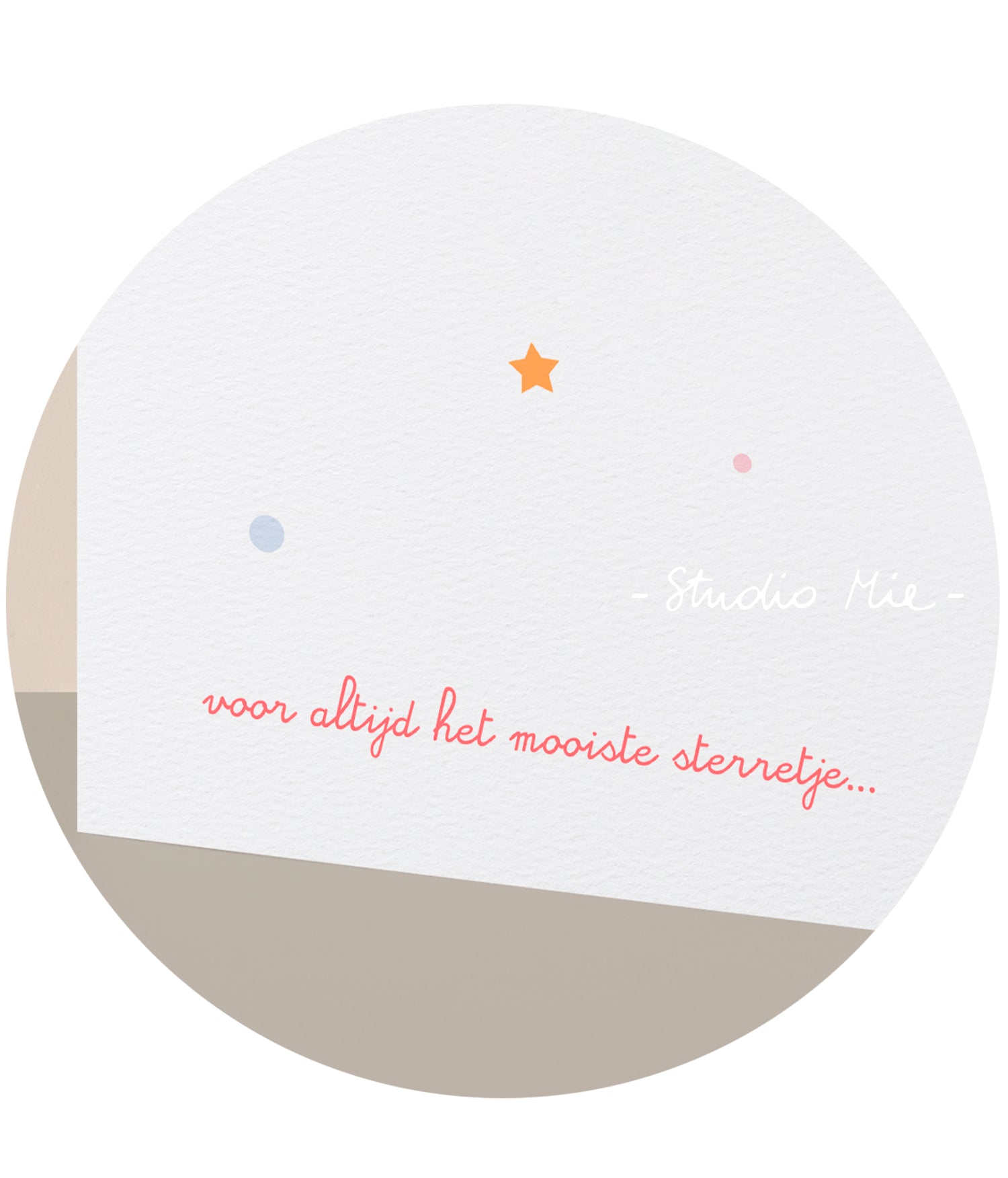 Voor altijd het mooiste sterretje
