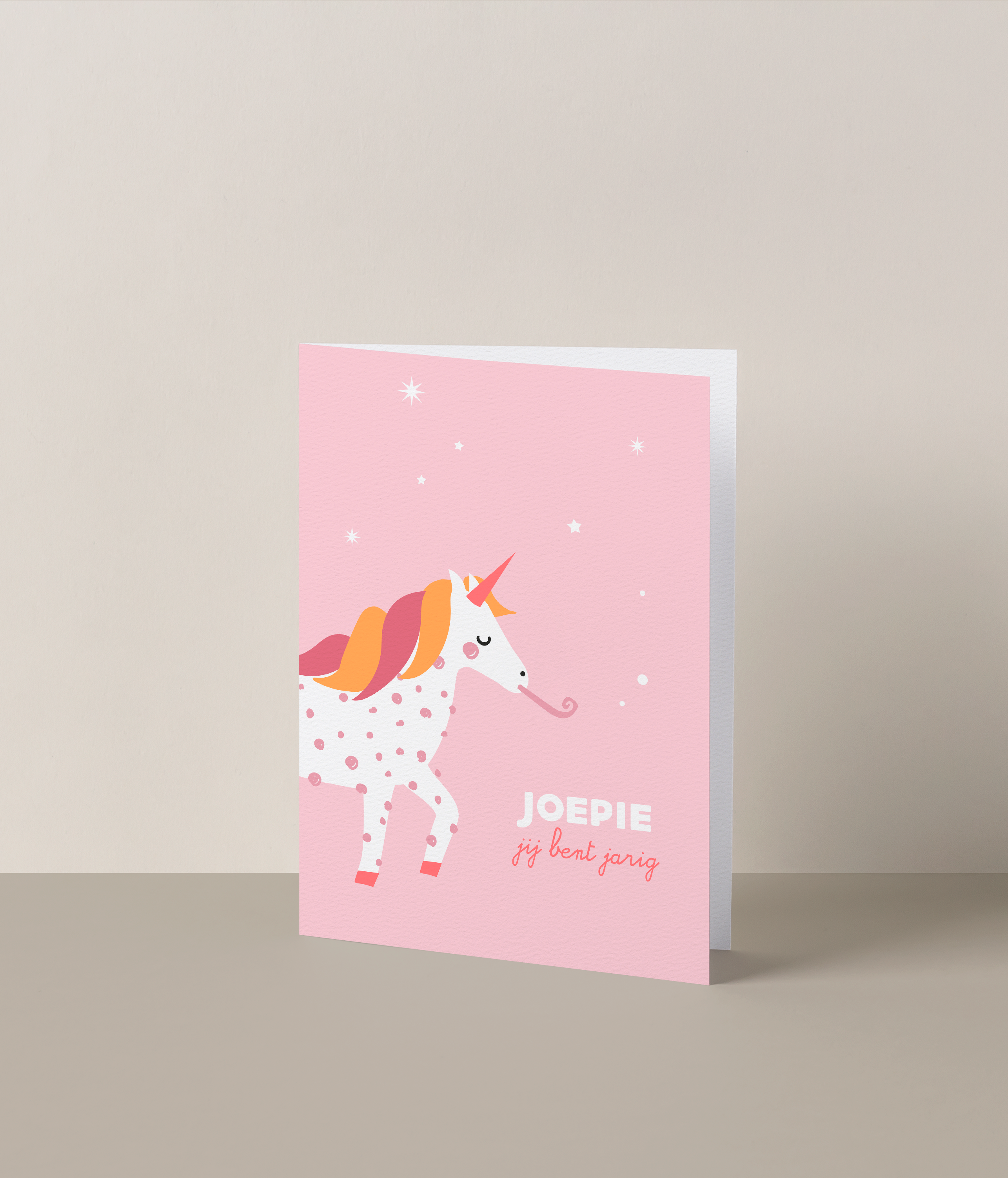 Joepie, jij bent jarig unicorn