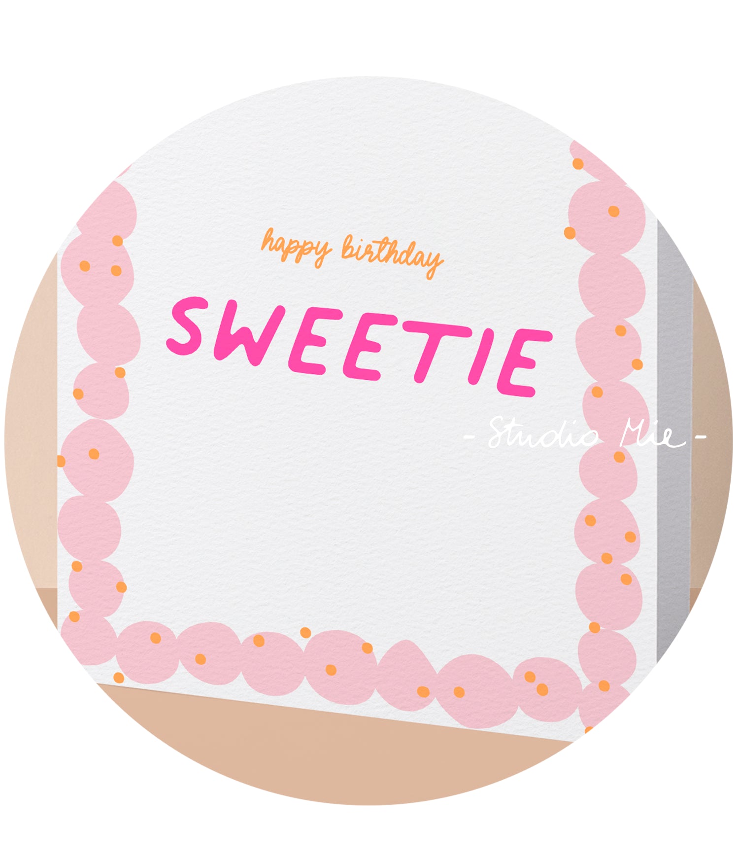 Happy birthday Sweetie