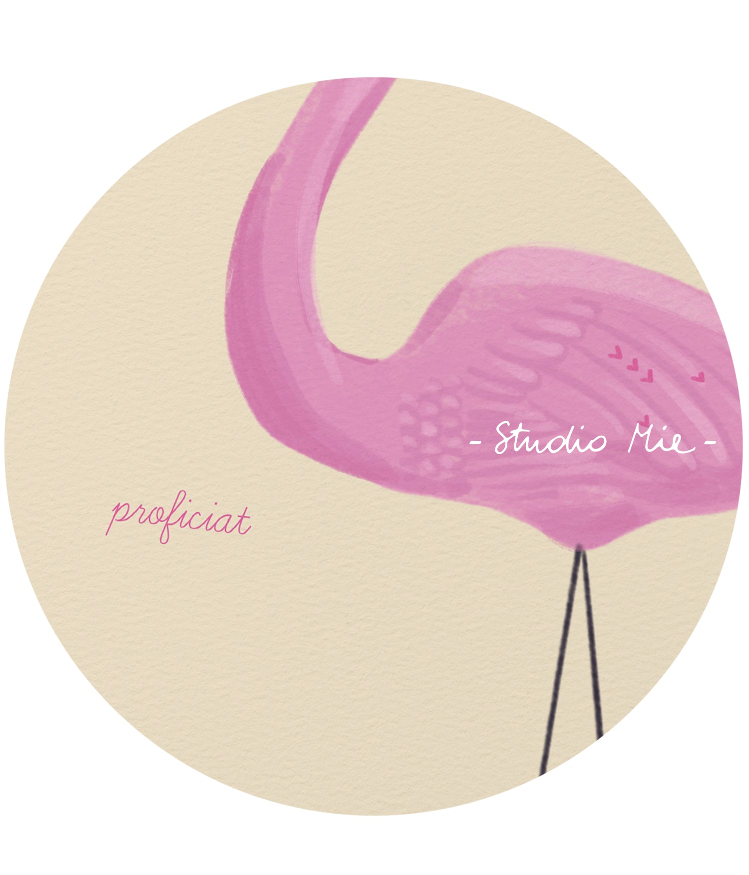 Proficiat - flamingo