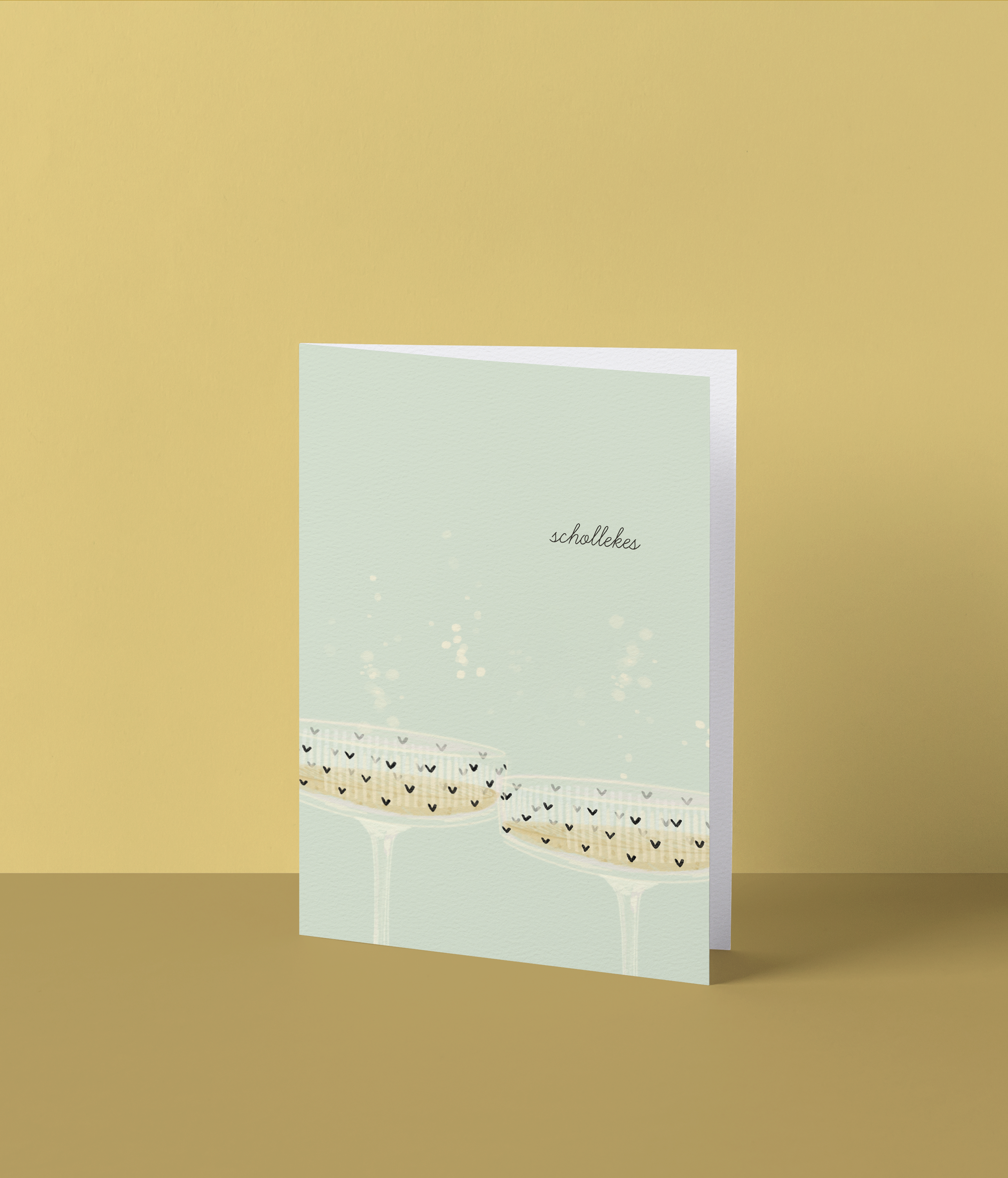 Feestkaart Schollekes
