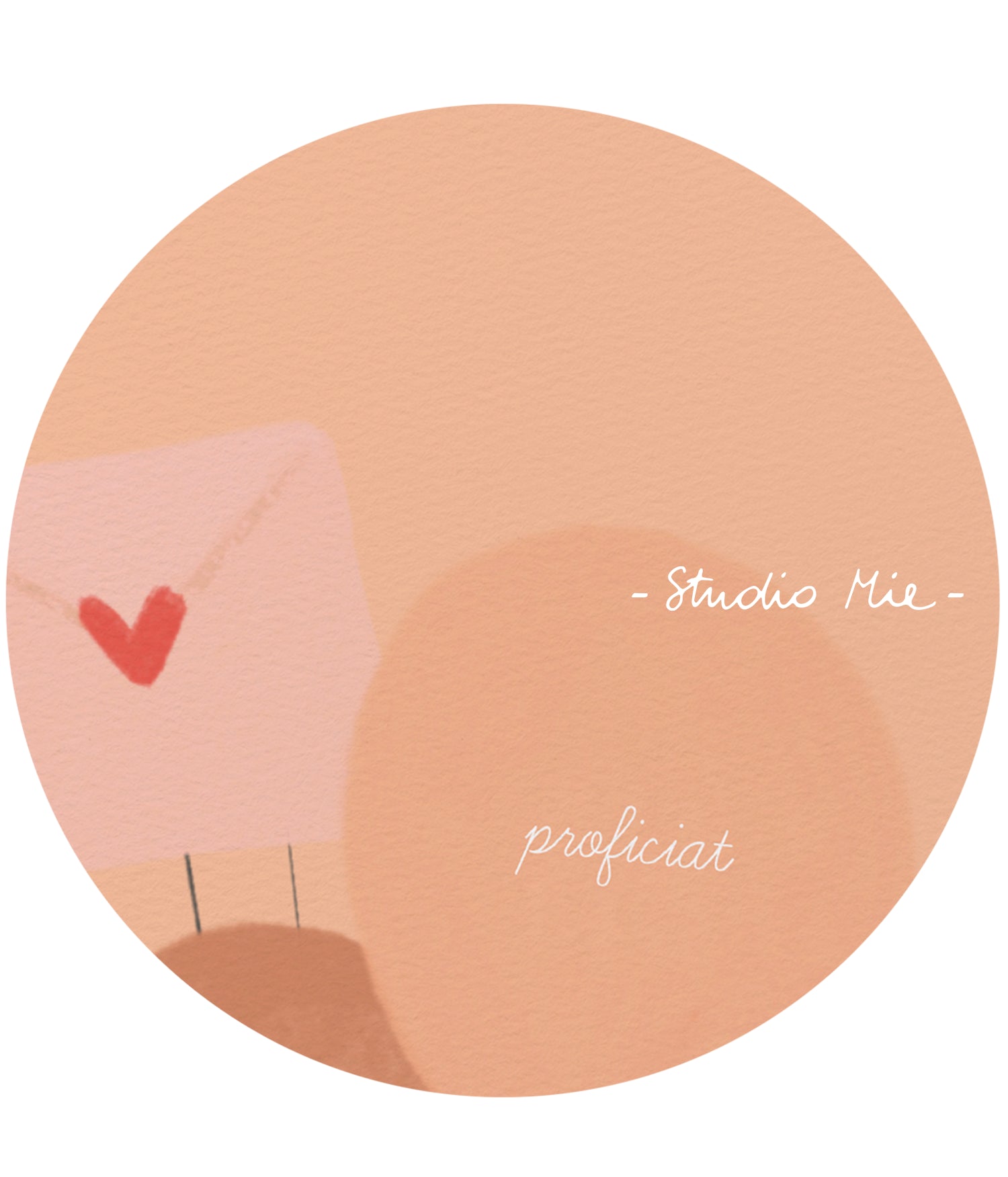 Verjaardagskaart 'Proficiat' met ballonnen