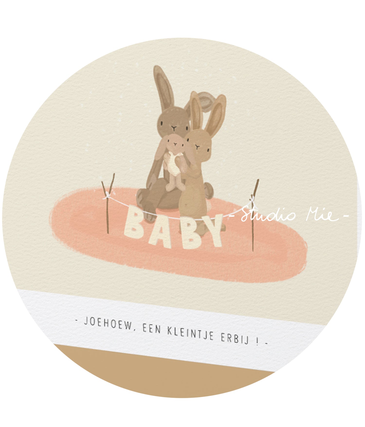 Joehoew, een kleintje erbij