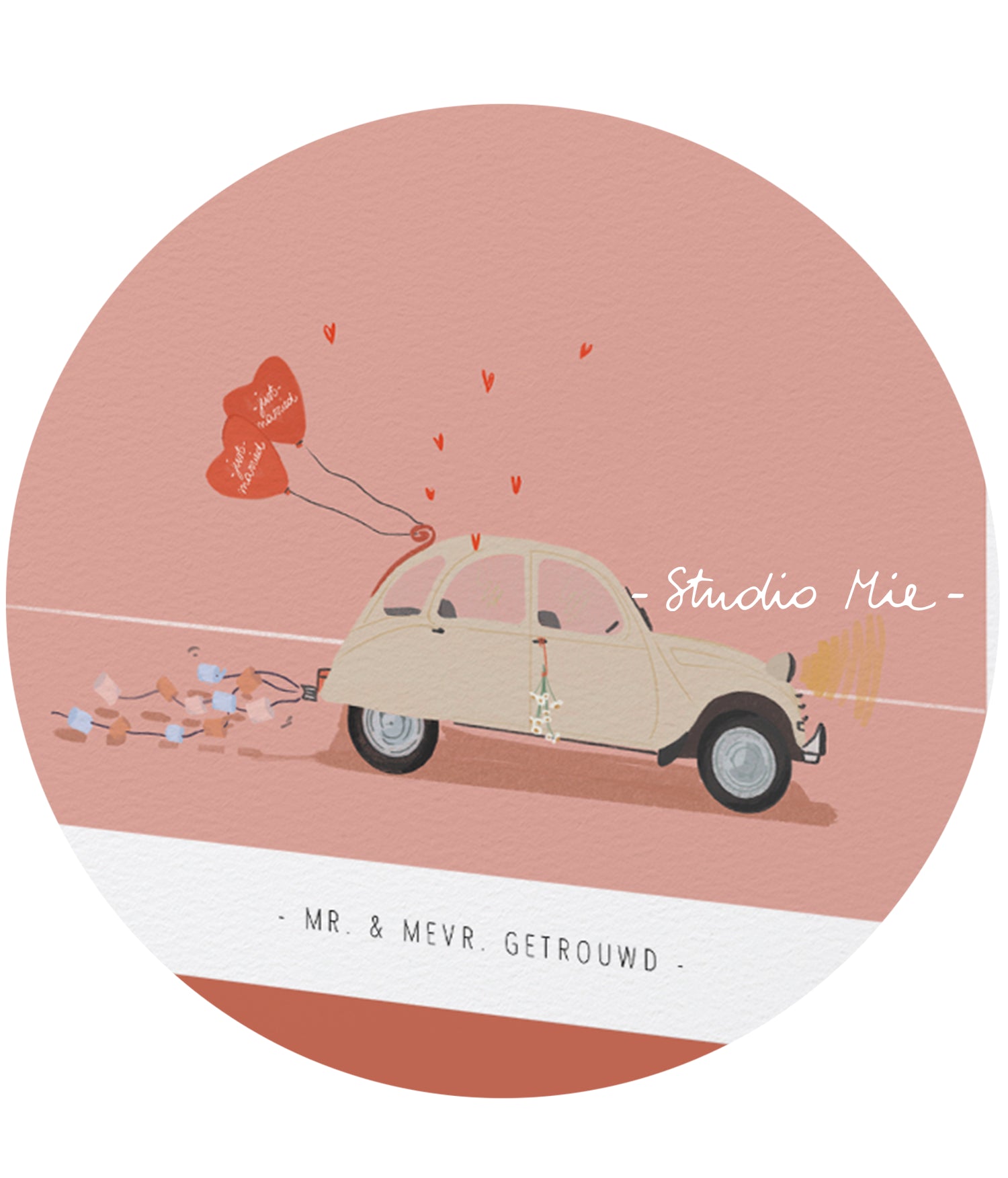 Mr. & Mevr. getrouwd
