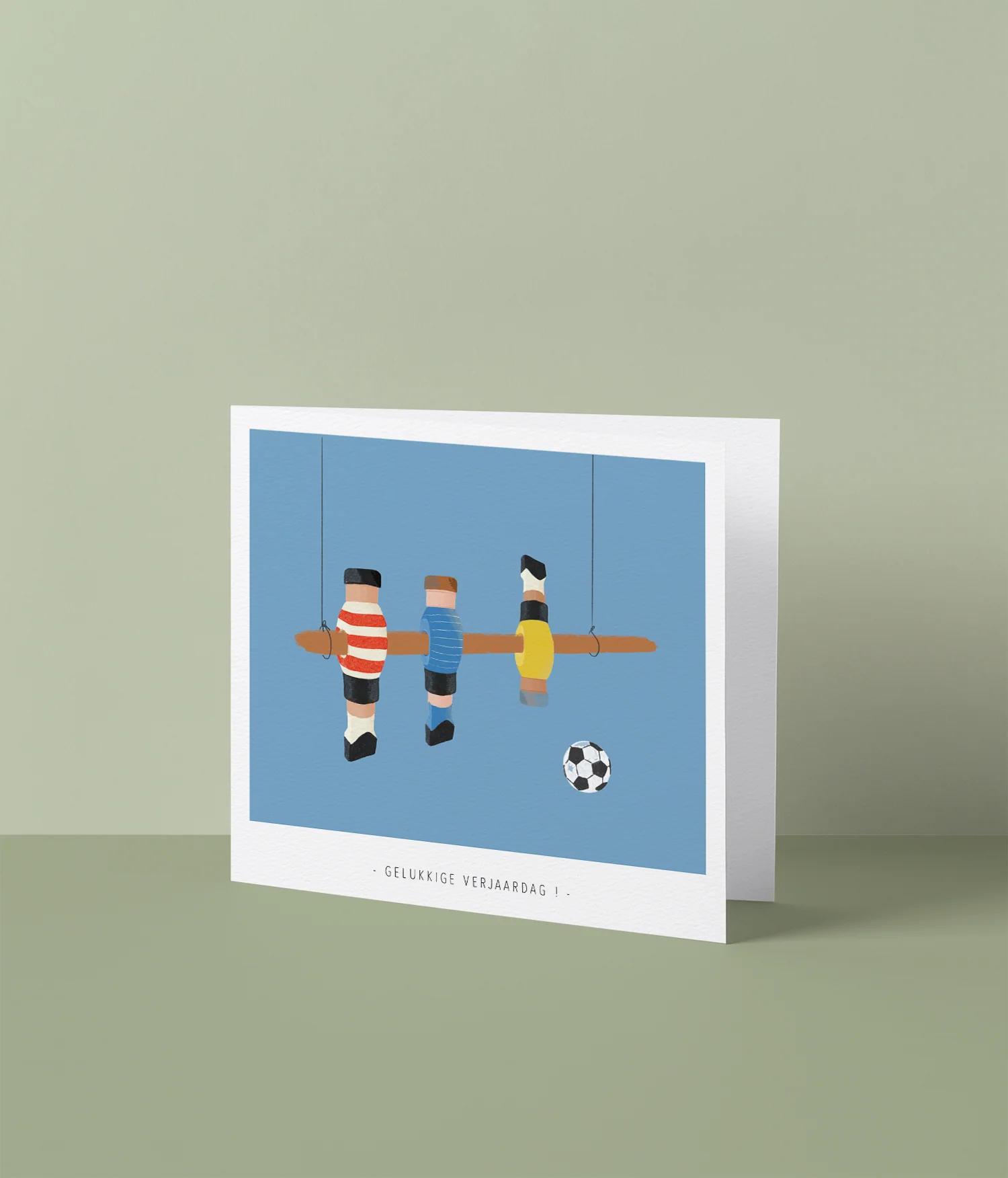 Gelukkige verjaardag, voetbal