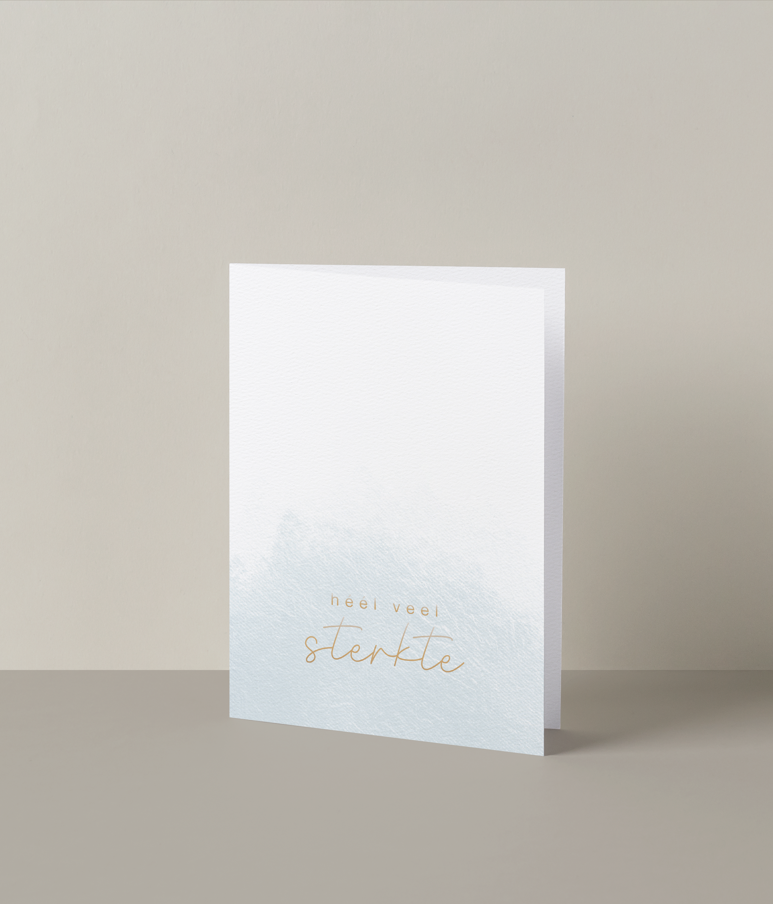 Heel veel sterkte - goud