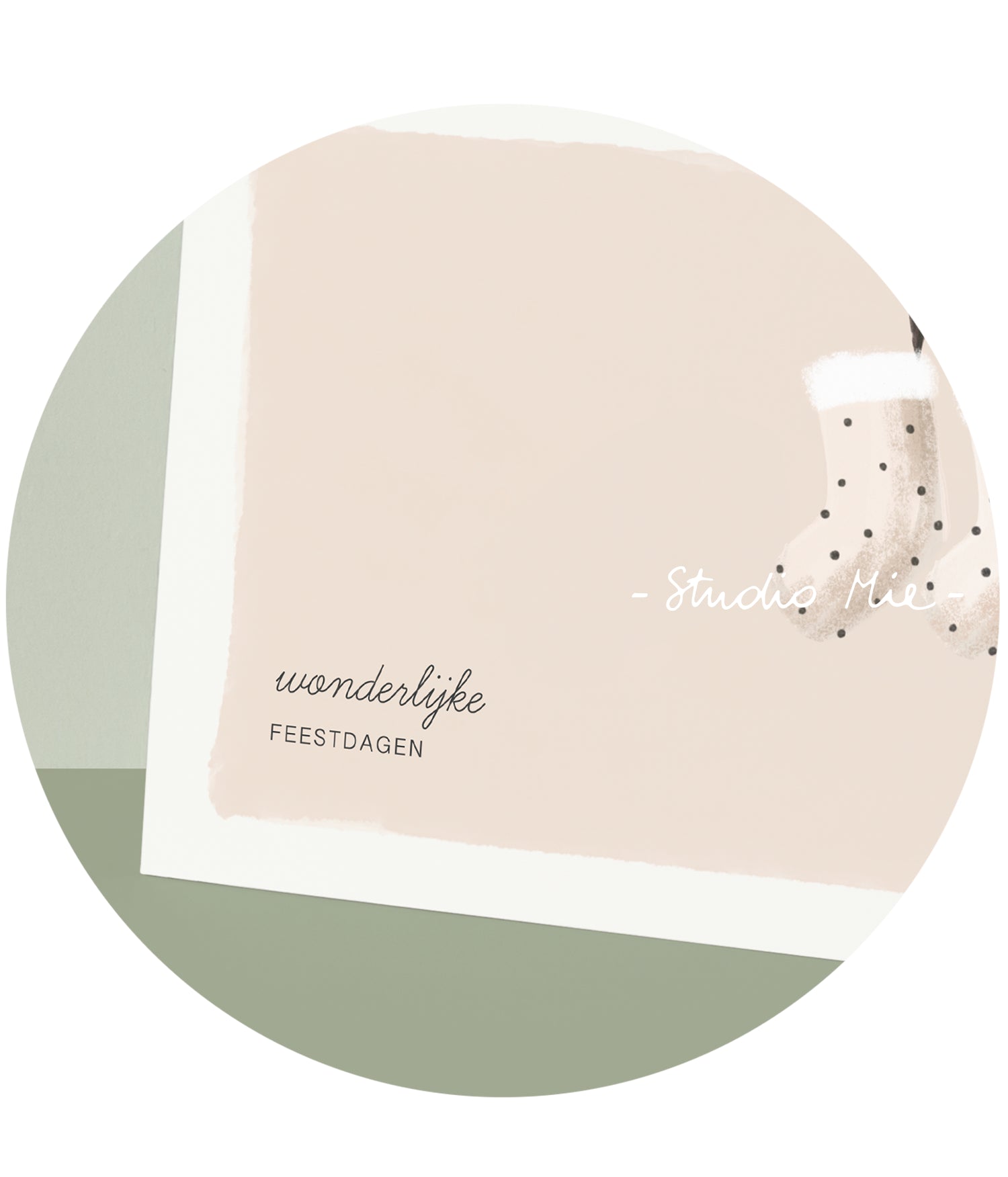 5 wensenkaartjes - Wonderlijke feestdagen
