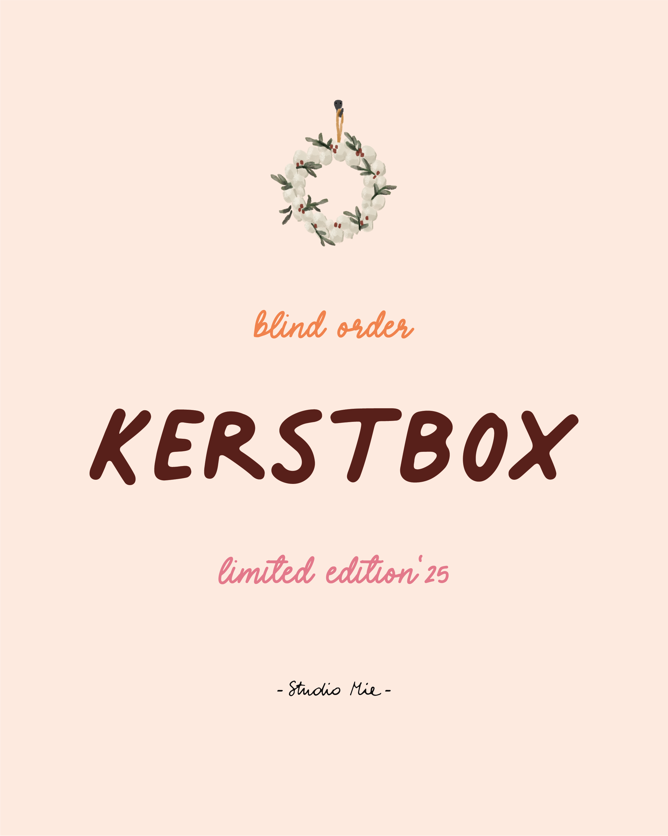 Kerstbox - Blind order - editie '25