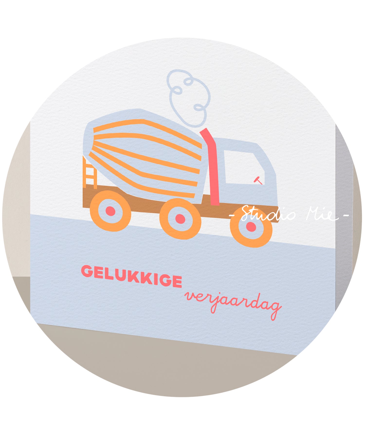 Gelukkige verjaardag Camion