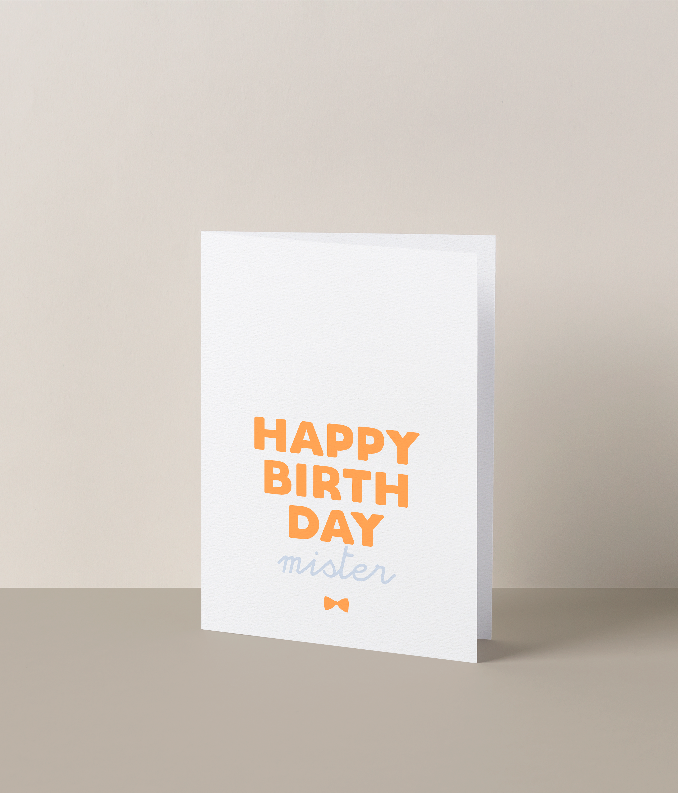 Happy birthday Mister