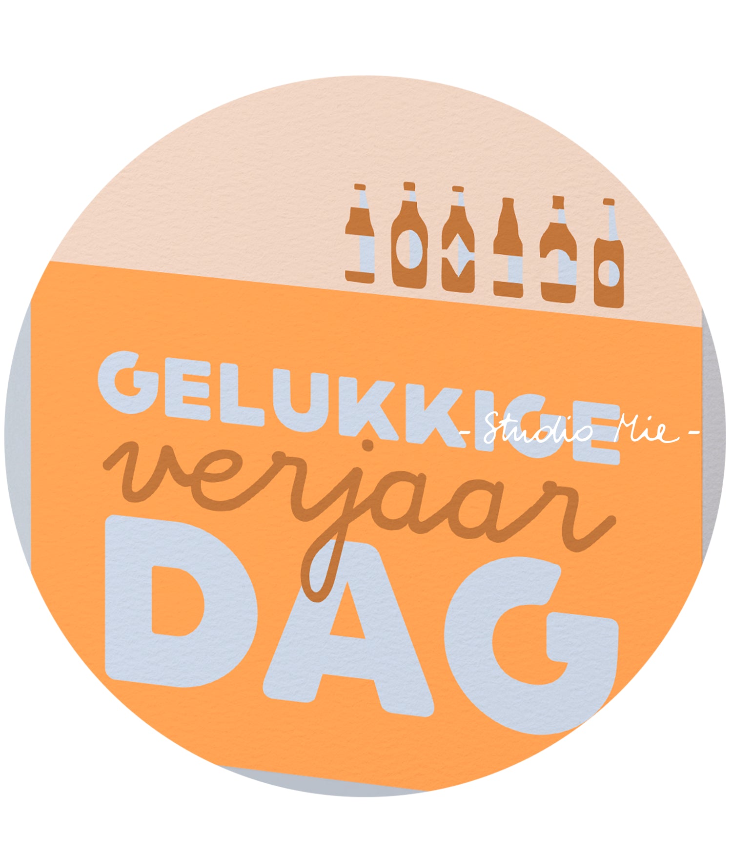 Gelukkige verjaardag bier
