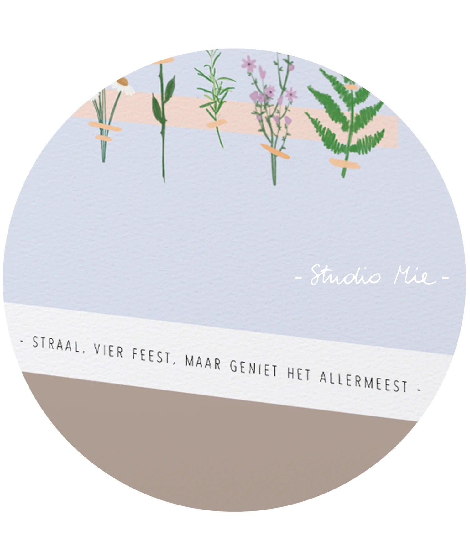 Straal, vier feest, maar geniet het allermeest