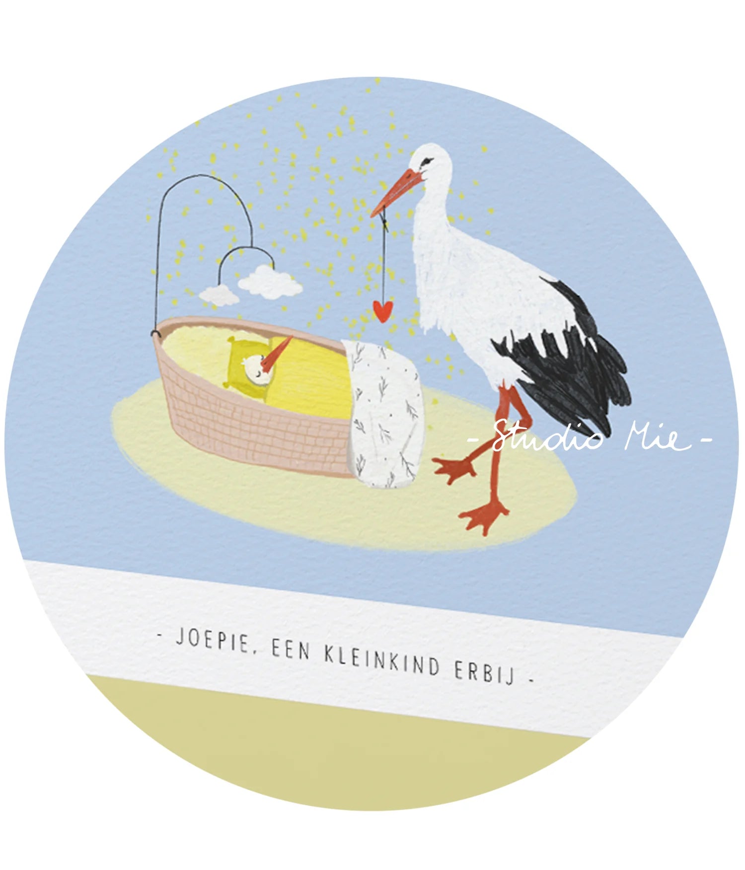 Joepie, een kleinkind erbij