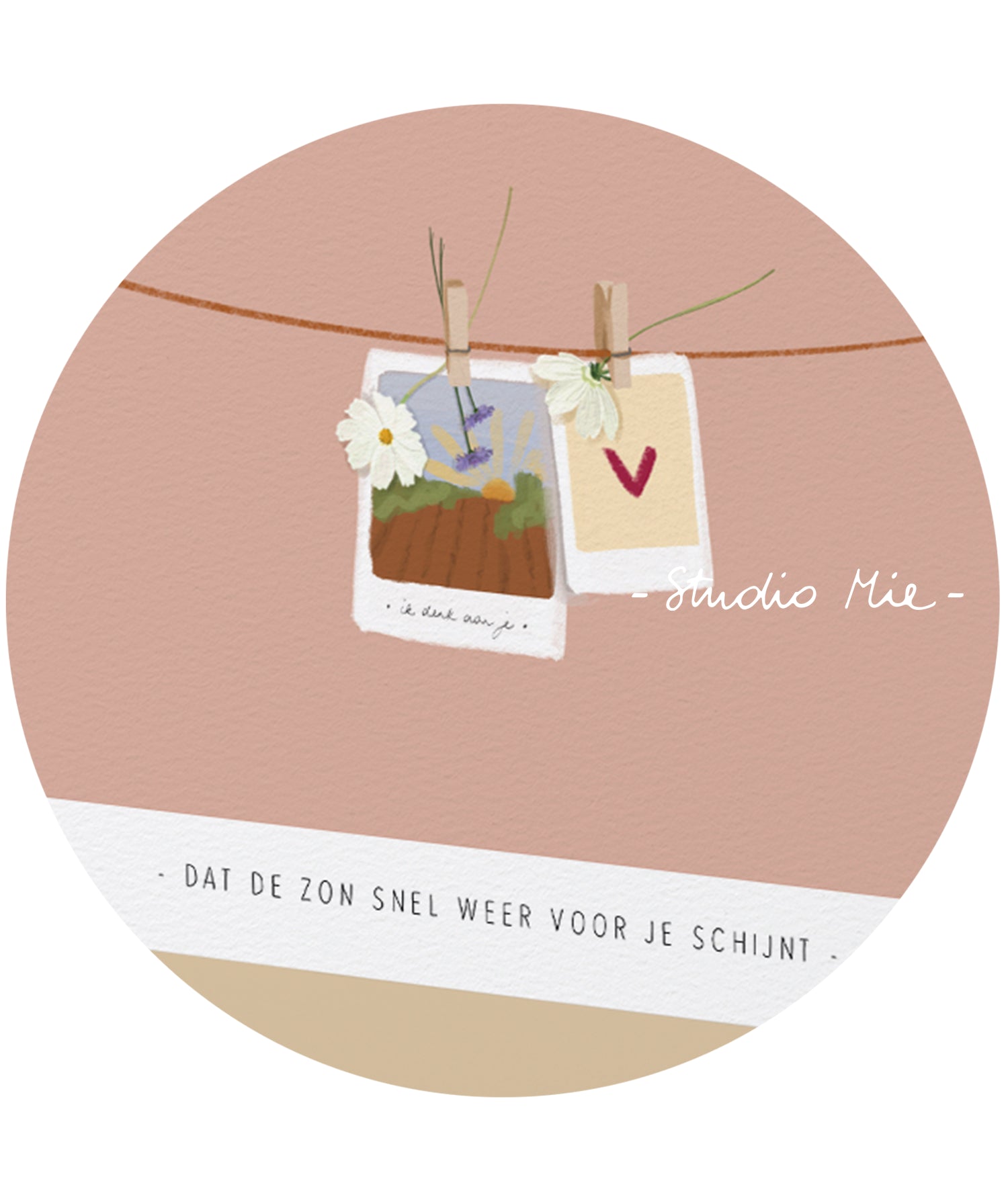 Dat de zon snel weer voor je schijnt