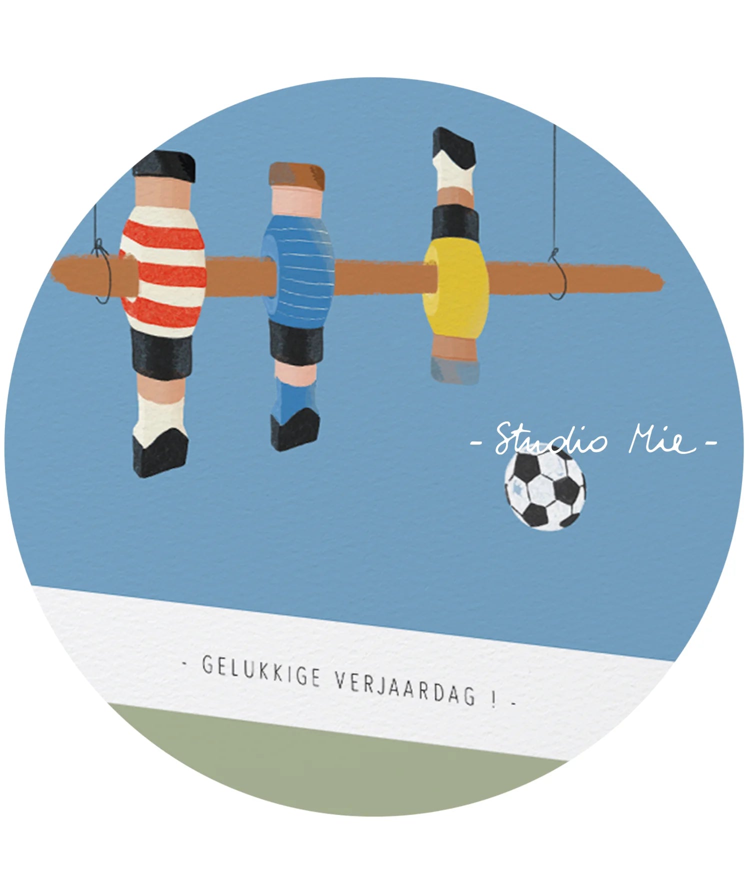 Gelukkige verjaardag, voetbal