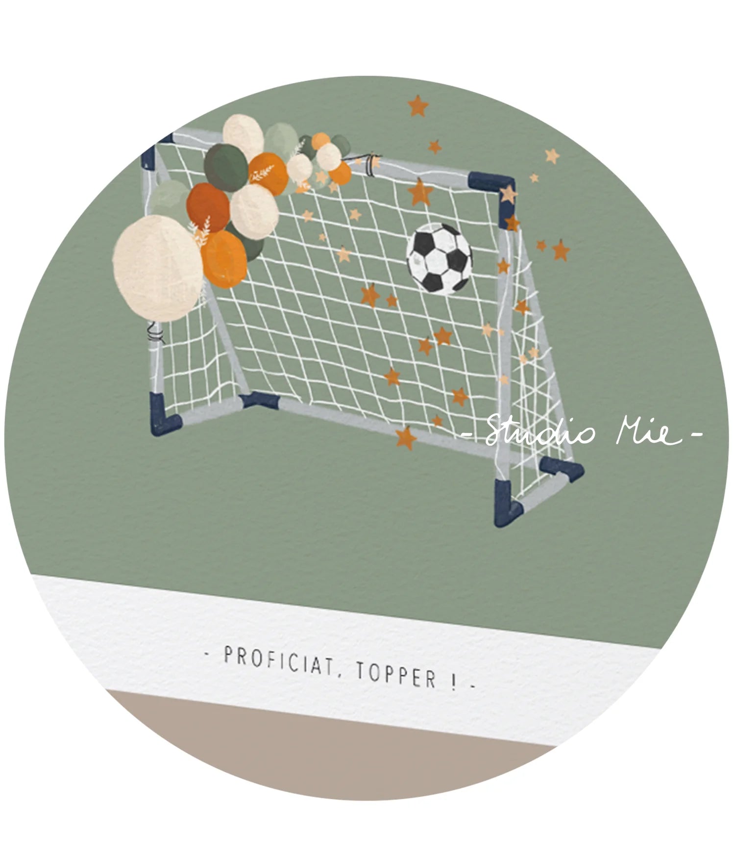 Proficiat topper, goal
