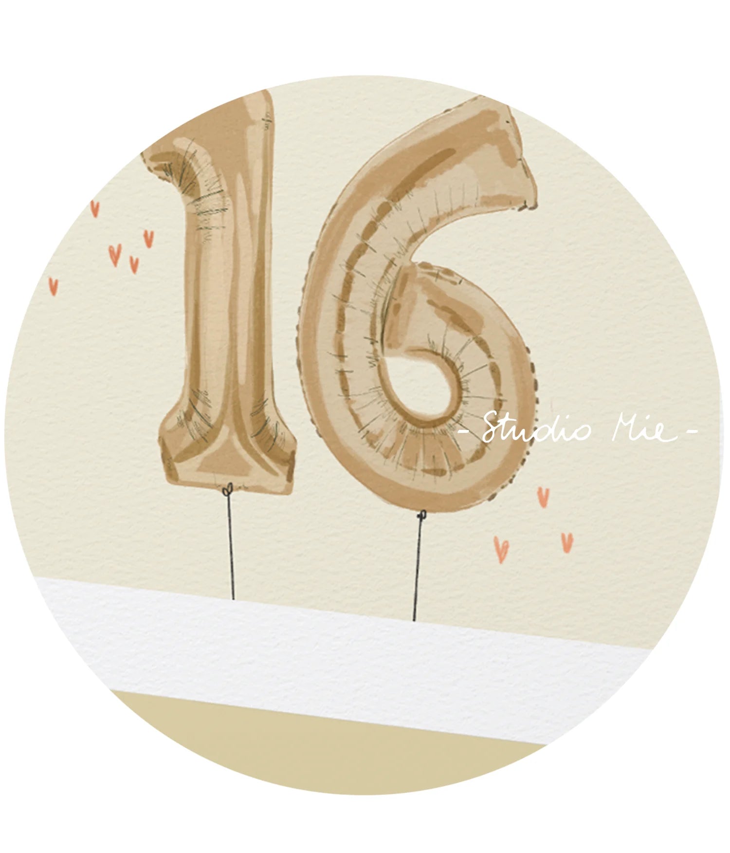 Cijferkaart - 16 -
