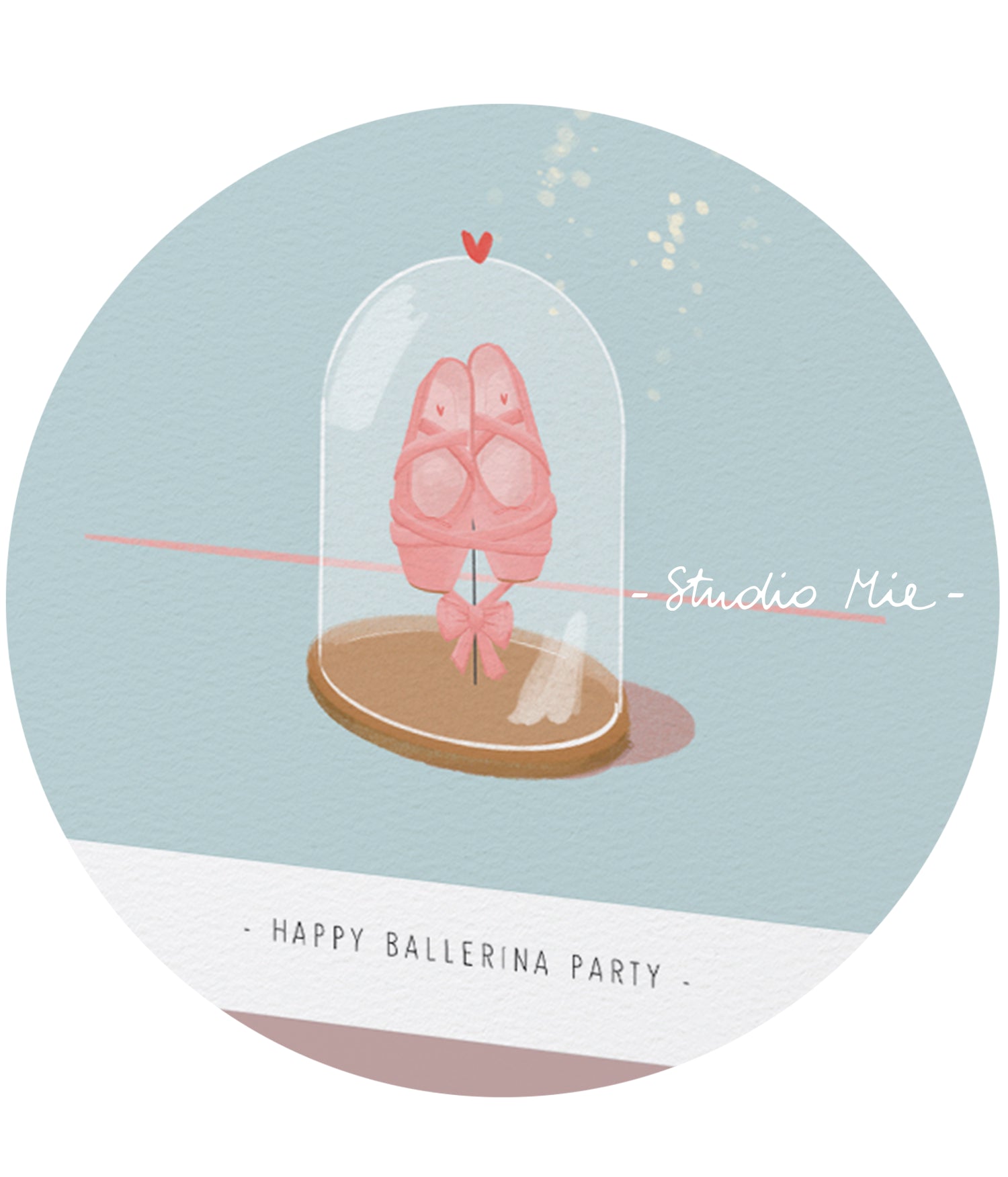 Happy ballerina party