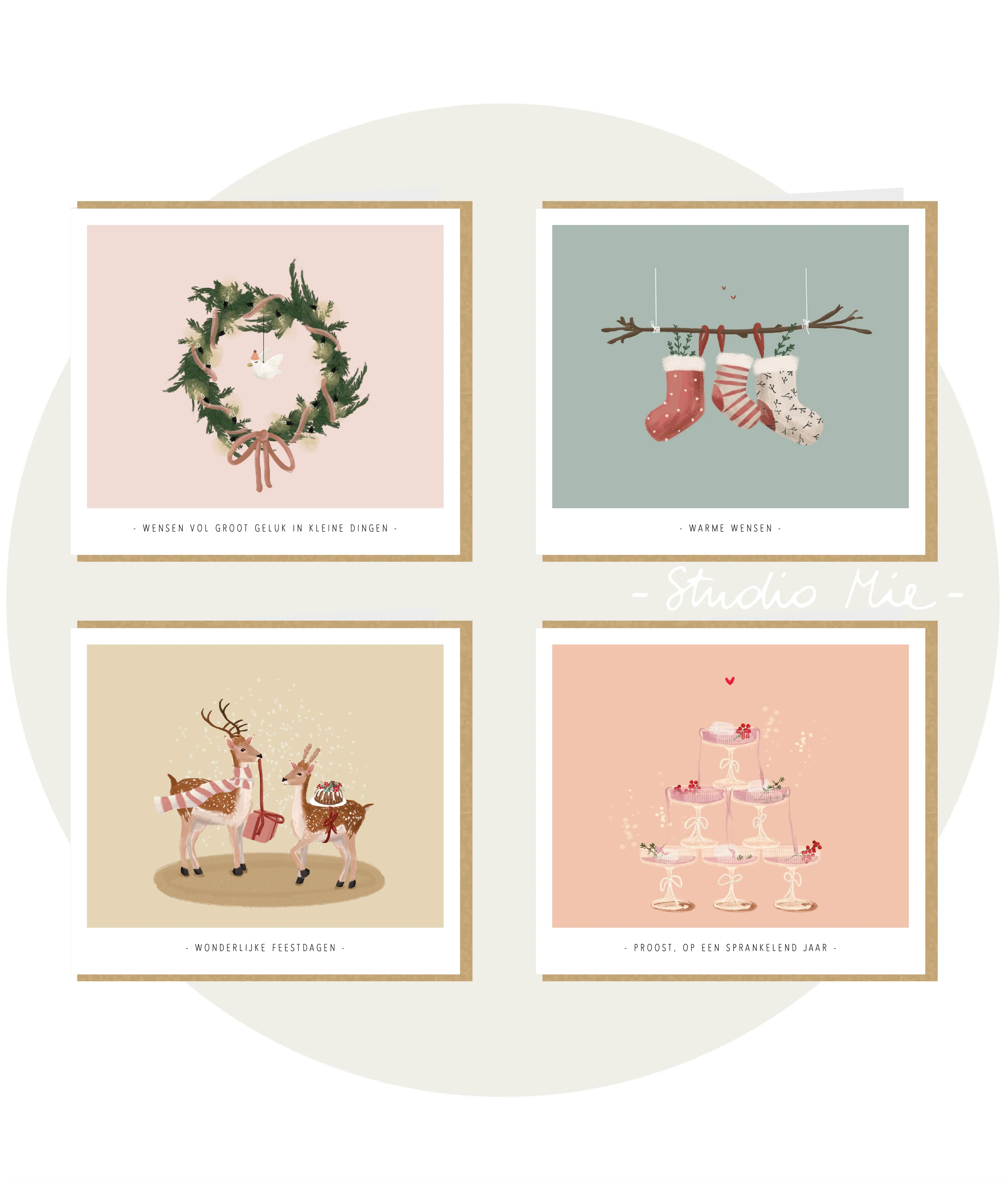 Kerstbox - Hertjes