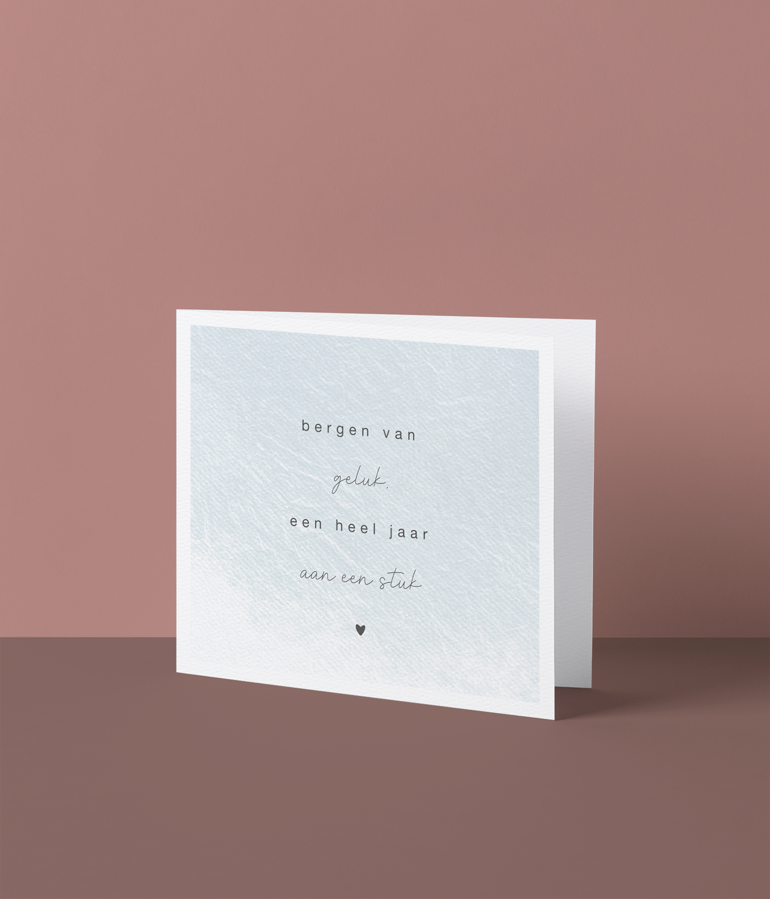 'Bergen van geluk, een heel jaar aan een stuk'