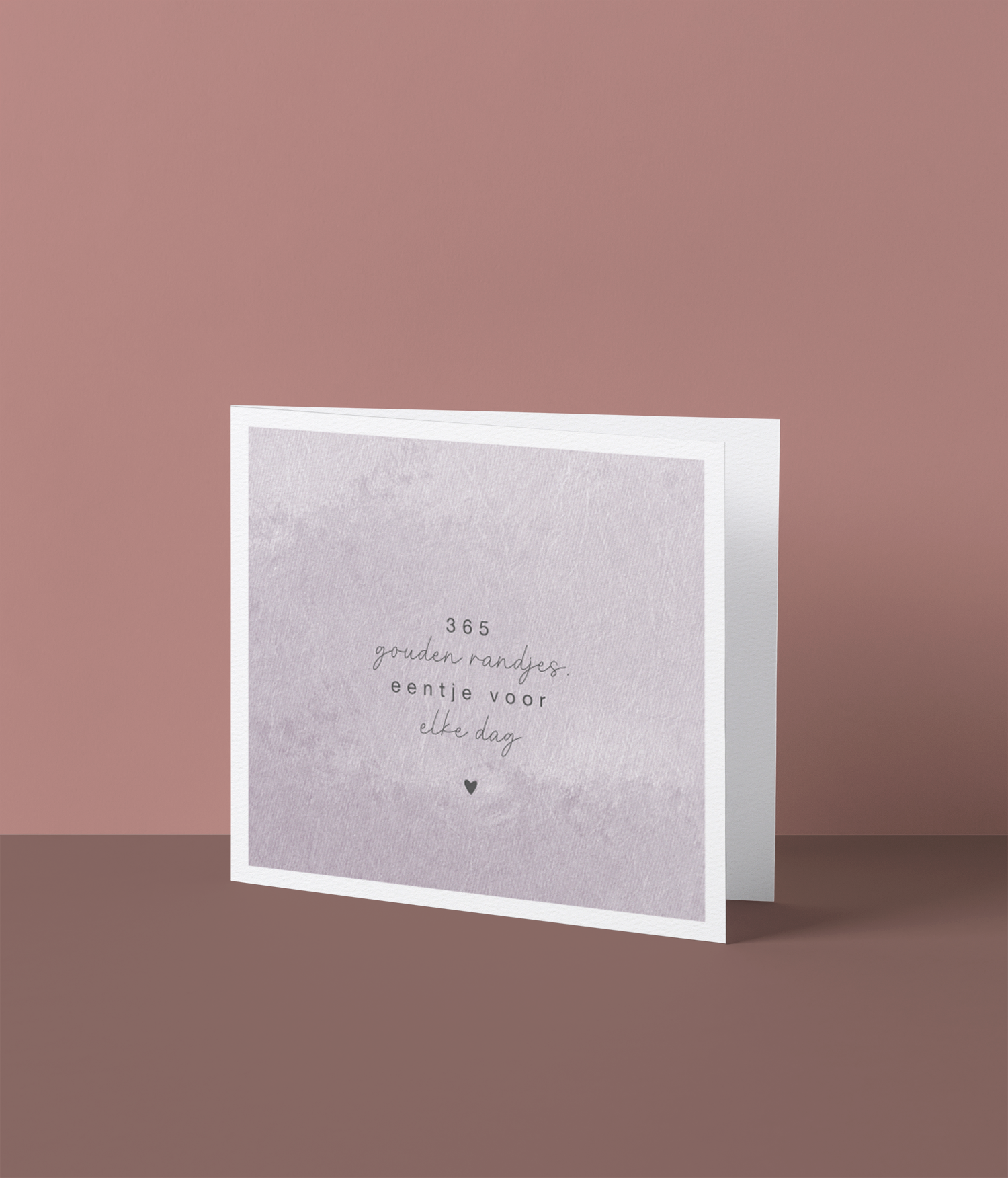 '365 gouden randjes, eentje voor elke dag' lila