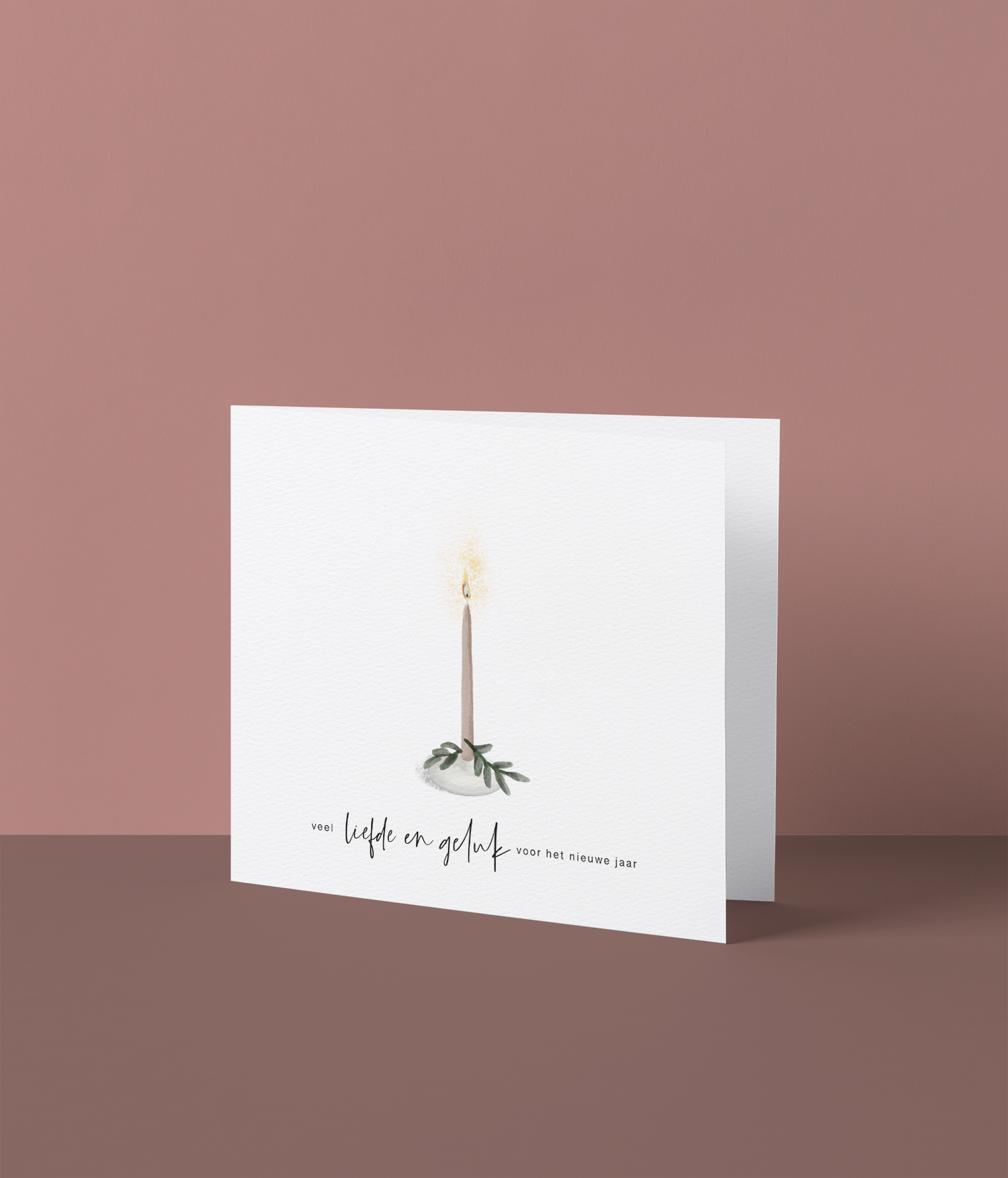 'Veel liefde en geluk voor het nieuwe jaar'