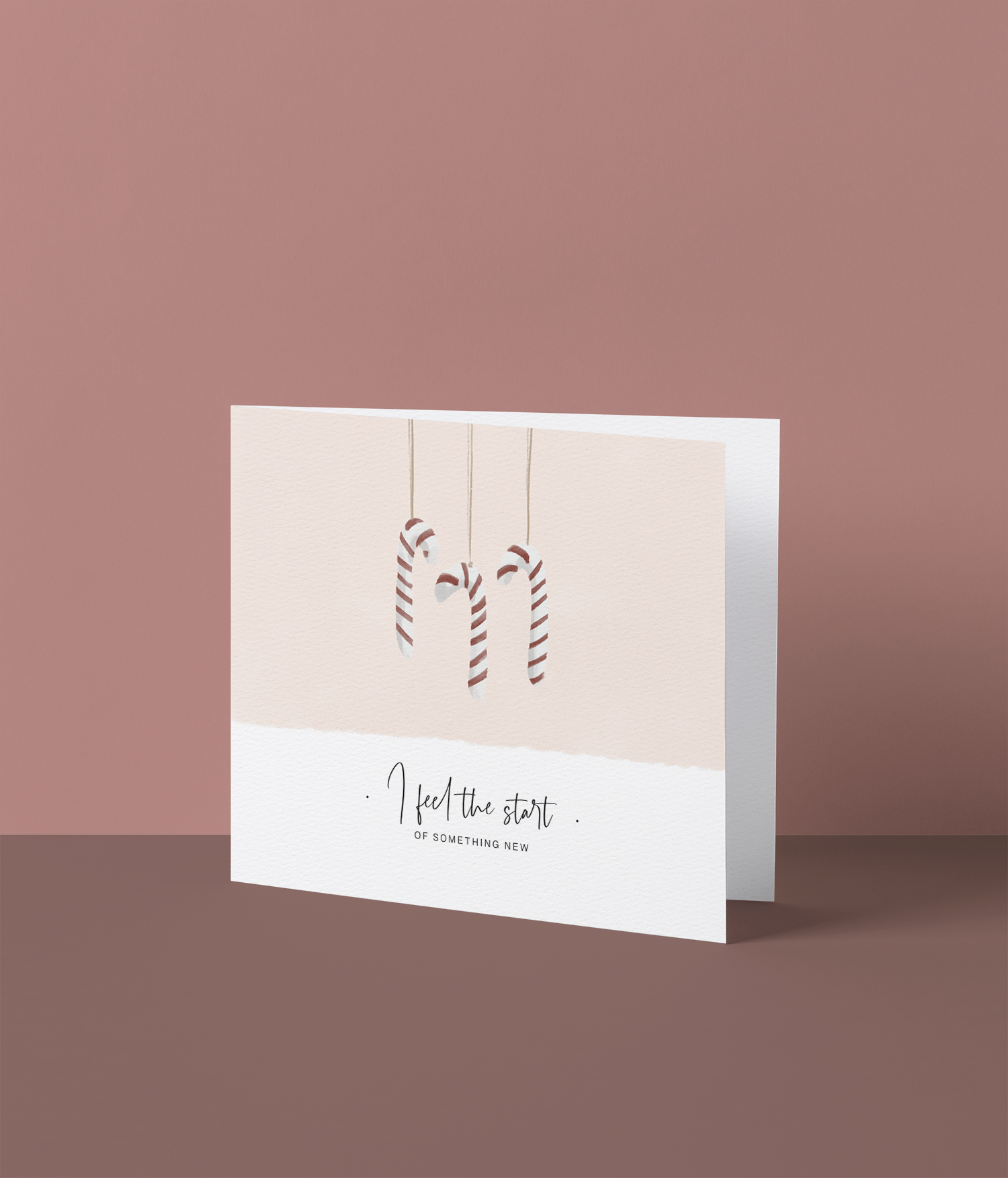 'I feel the start of something new'